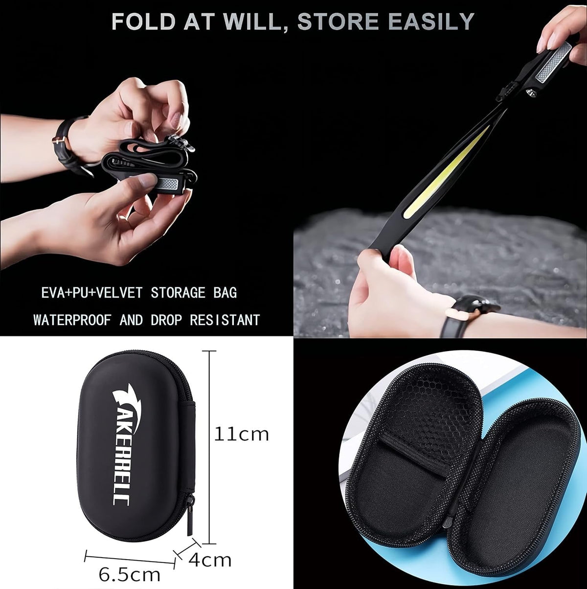 Rechargeable LED Headlamp - 1200 Lumens - 5 Modes