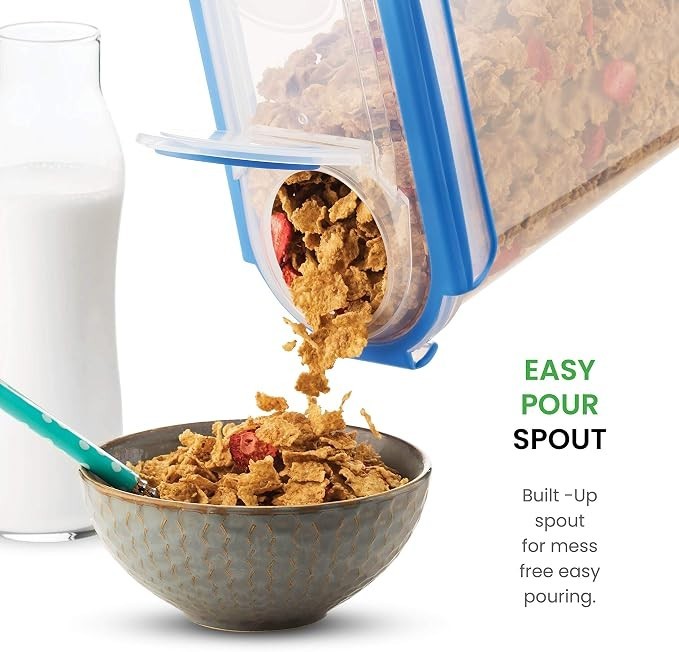 Extra Large Cereal Containers Set - 21 Cup - 2 Pack
