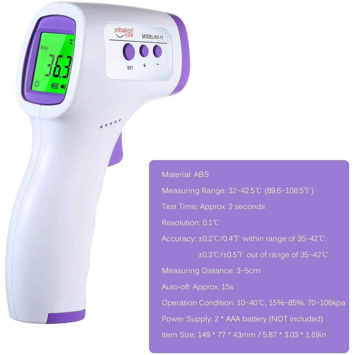 Infrared Non-Contact Thermometer